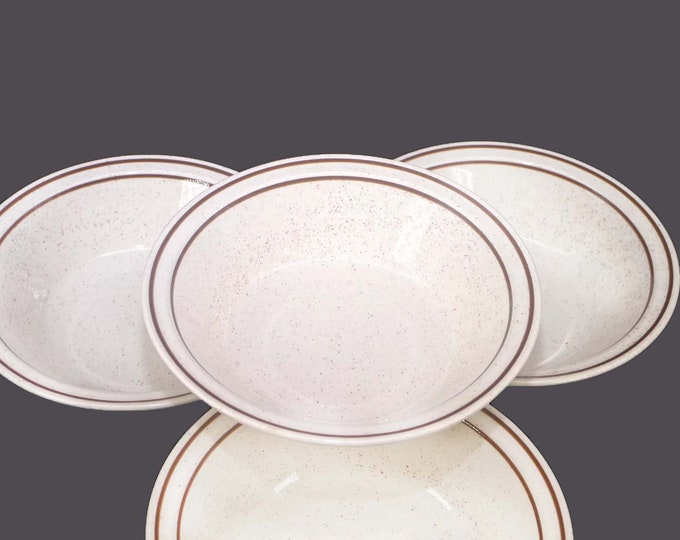Vintage Arklow Ballygar Cereal Bowls: Shannon Aran Stone Stoneware, Made in Ireland