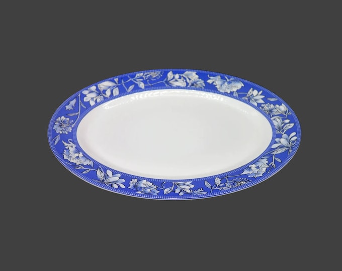 Arzberg Blues oval platter made in Germany.