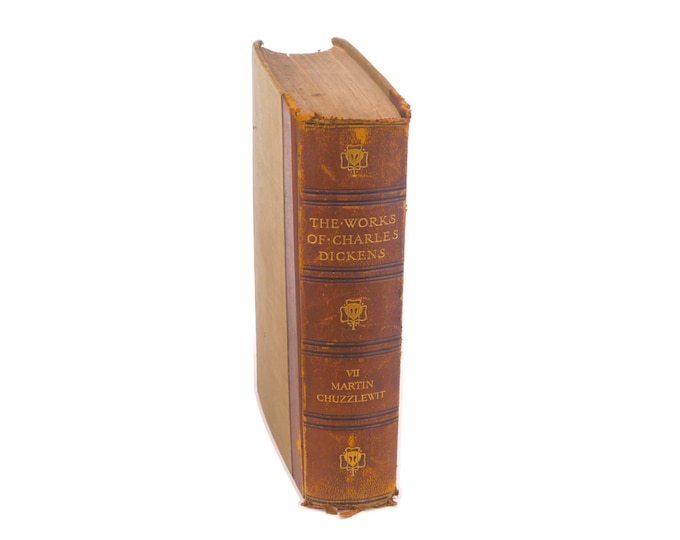 Antiquarian illustrated book Works of Charles Dickens Volume VII Life & Adventures of Martin Chuzzlewit. Gresham Standard Edition London UK