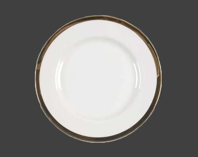Pier 1 Gold Band large salad plate. Sold individually.