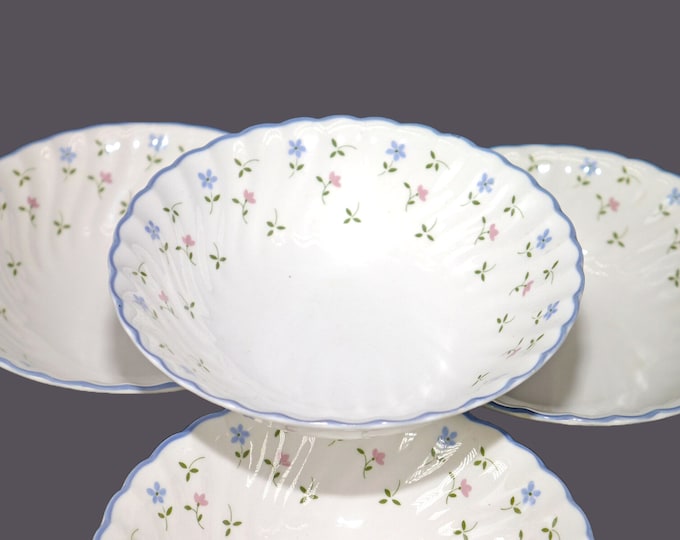 Johnson Brothers Melody coupe cereal bowls made in England. Choose quantity below.