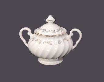 Johnson Brothers JB498 covered sugar bowl made in England.