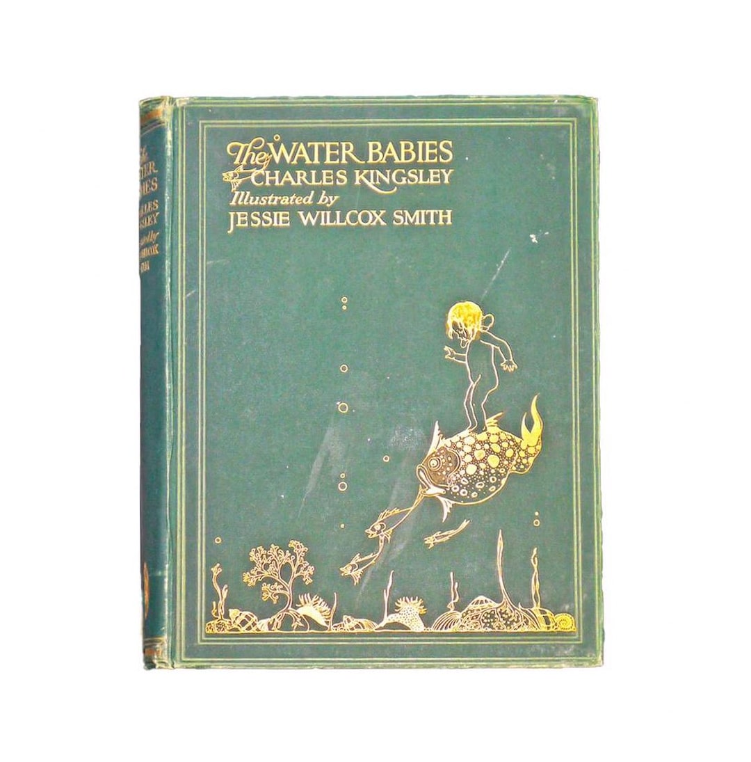 Vintage the Water Babies Book: 1929 Charles Kingsley, Jessie