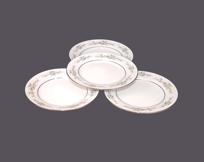 Set of Noritake Melissa 3080 bread, dessert plates.