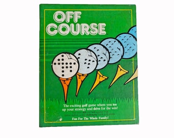 Vintage Off Course Golfing Board Game - Slade Games (1986)