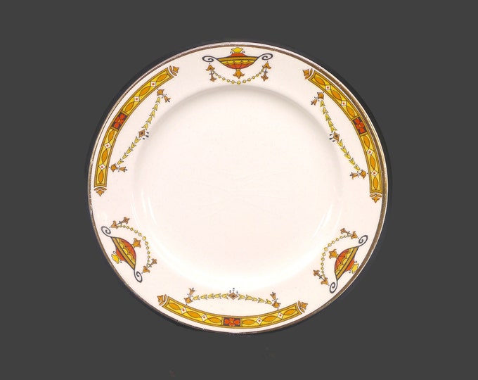 Antique Sampson Bridgwood Sons Anchor Pottery Surrey | Coronation Surrey bread plate made in England. Sold individually.