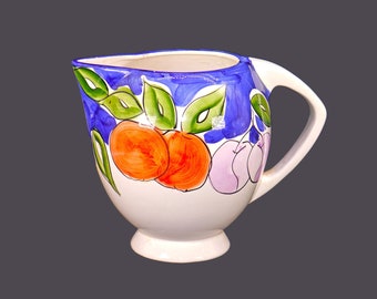 Vintage Tabletops Unlimited Tutti Frutti large pitcher. Flaws.