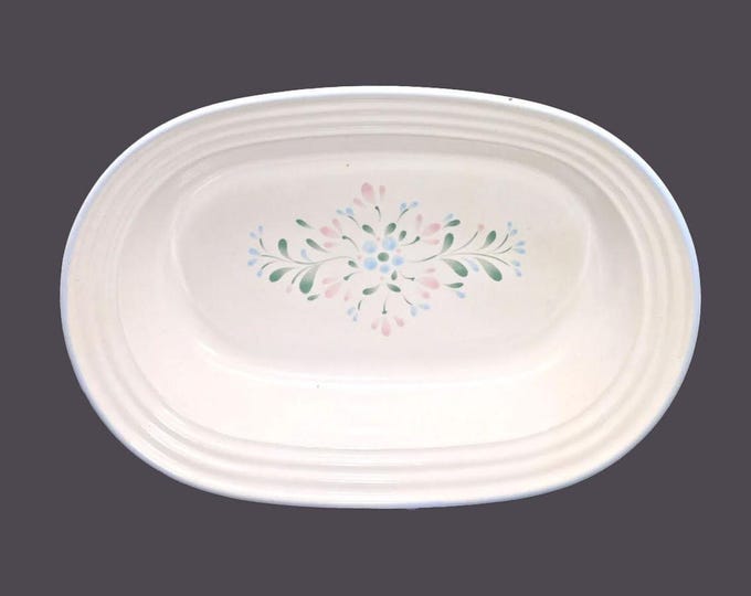 Yamaka Fascino oval stoneware serving bowl made in Japan. Sold individually.