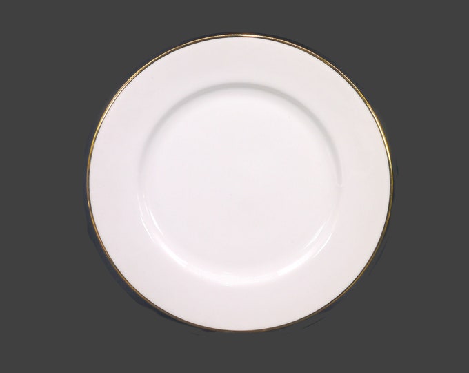 Pier 1 PER107 Gold Band dinner plate. Sold individually.