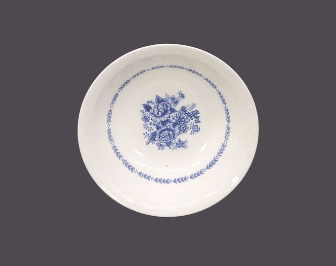 Mayfair Royal Florence round serving bowl. Blue-and-white tableware made in Japan. Flaws (see below).