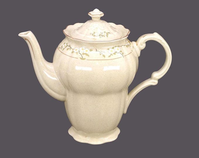 Royal Doulton Somerset LS1048 five-cup stoneware coffee pot. Lambethware Stoneware made in England.