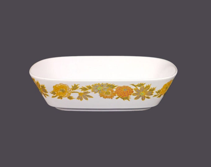 Noritake Sunny Side stoneware serving bowl. Progression Stoneware made in Japan.