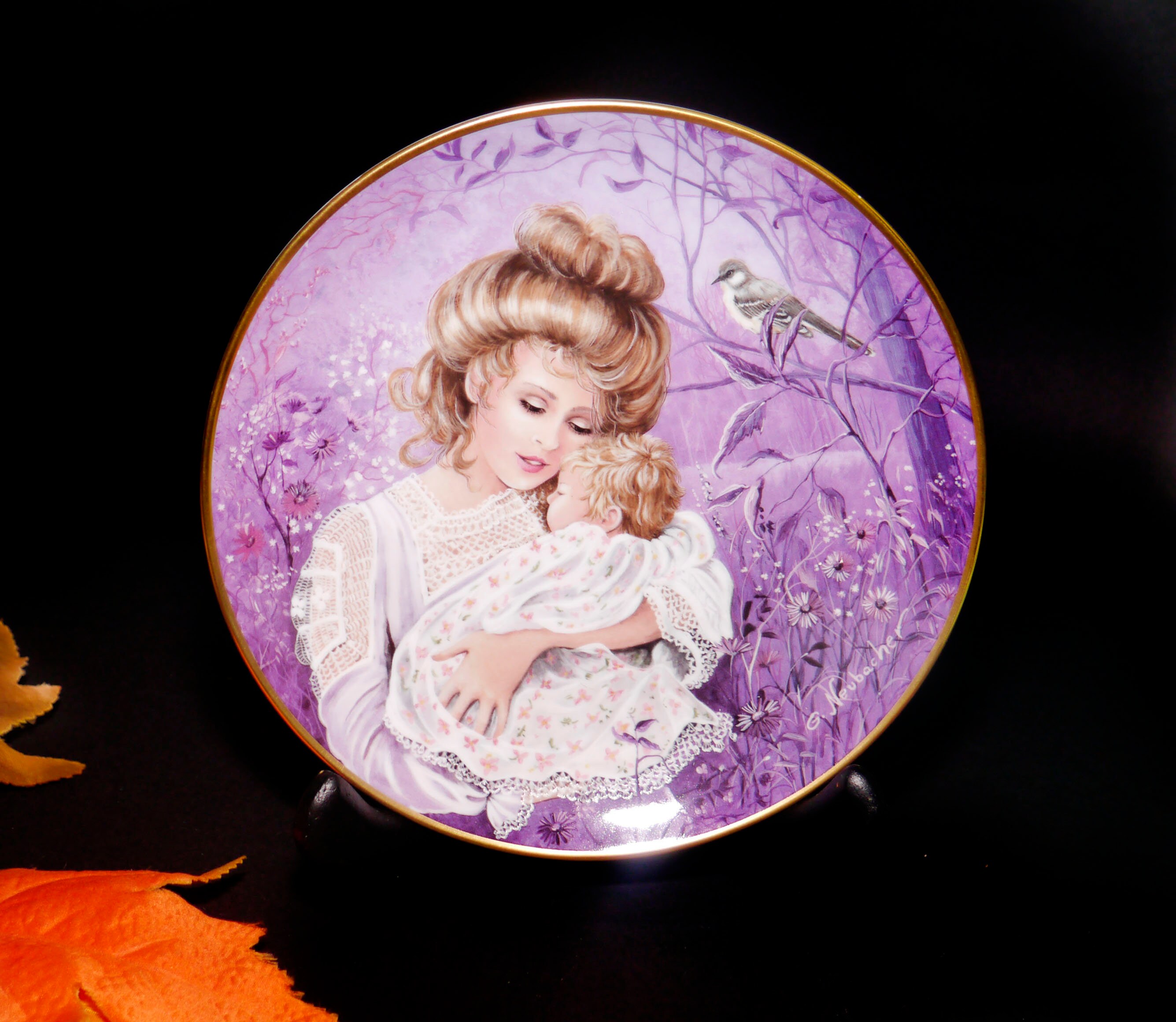 Kaiser The Mockingbird Lullabies of the World numbered collector plate