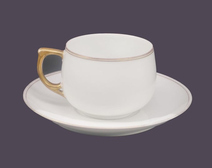 Antique MZ Austria | Altrohlau A-1936 espresso, coffee cup and saucer set. Sets sold individually.