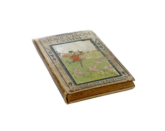 古書グリム童話集：ブラック＆サンズ、1910年代ハードカバー - Etsy 日本