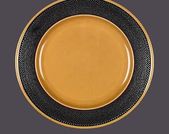 Vintage Harmony House Aurora chop plate | service plate | round platter made in Japan.