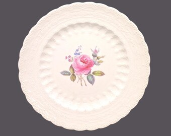 Spode Billingsley Rose Pink Jewel Dinner Plate Green Backstamp 10