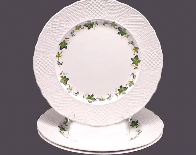 Three Simpson's Potters Concord large dinner plates made in England.