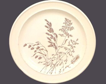 Vintage J&G Meakin Windswept stoneware salad plate made in England.
