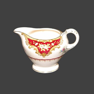 Empire Porcelain Co York Maroon creamer jug made in England.
