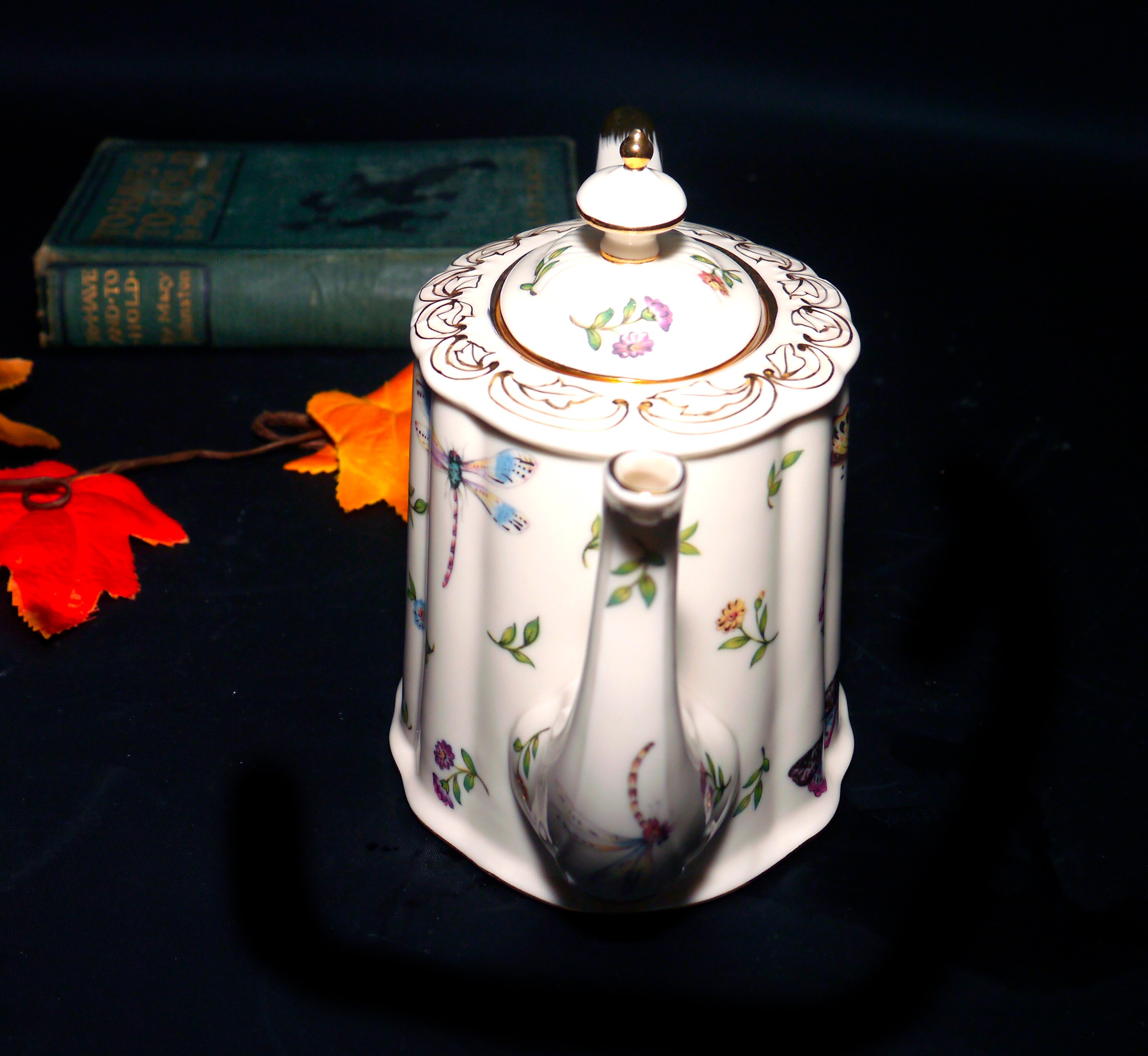 Vintage Skye McGhie Garden Whispers handdecorated 4cup Etsy