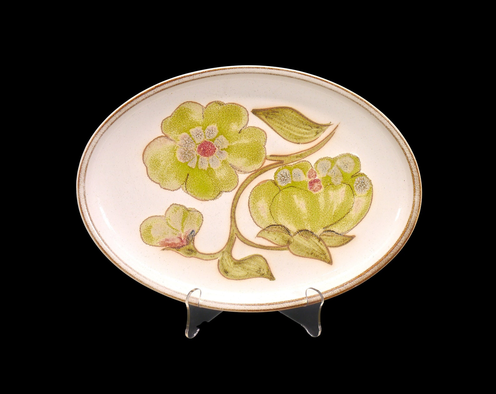 Denby Troubadour Oval Stoneware Platter Made in England. Etsy Canada