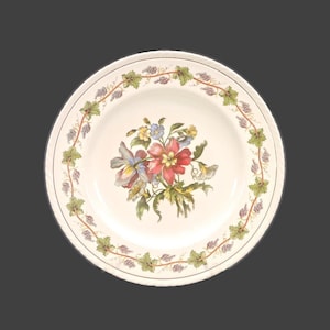 Antique Crown Ducal Riviera dinner plate made in England.