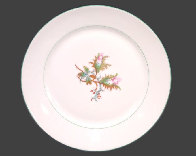Heinrich Limoges Wildflowers dessert plate. Needlepoint wildflowers. Limoges porcelain decorated in Germany. Sold individually.