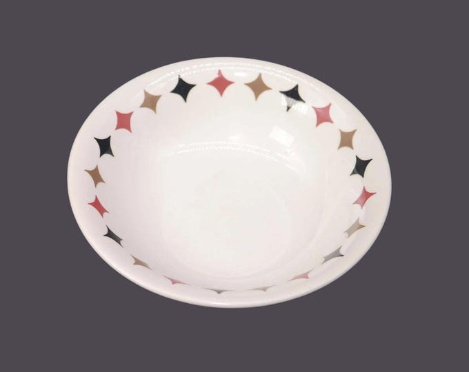 TG Green Quatro coupe cereal bowl. Gayday Tableware designed by Berit Ternell made in England.