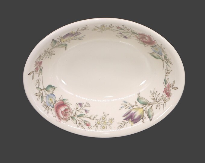 Johnson Brothers Hampshire oval vegetable serving bowl. Windsor Ware ironstone made in England. Minor flaw (see below).