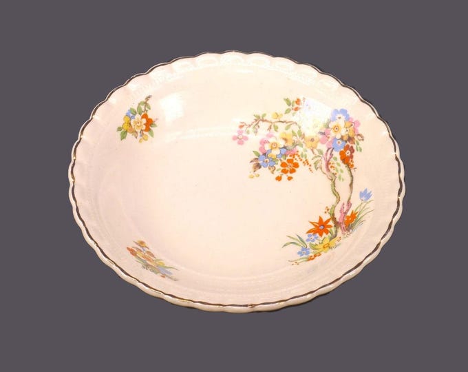 Antique Edwardian Age J&G Meakin MEK188 fruit nappie, dessert bowl made in England.