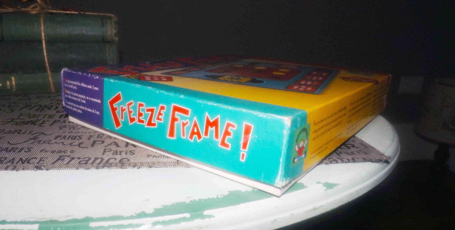 Vintage 1992 Freeze Frame Board Game Published by Discovery Etsy