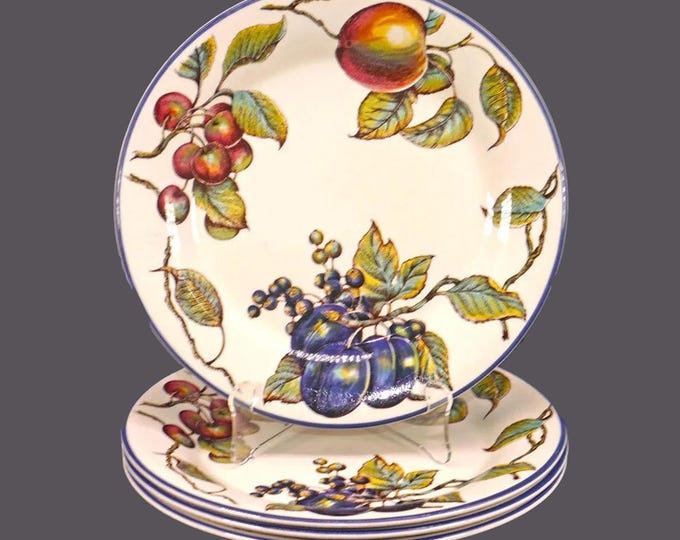 Pier 1 Macintosh dinner plate made in England by Churchill China. Sold individually.