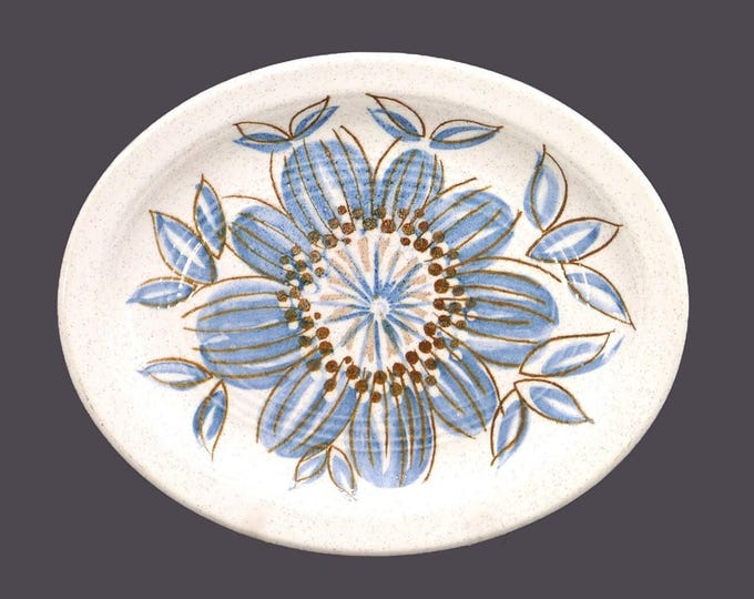 Vintage J&G Meakin Delia Stoneware Platter: Retro Floral Serving Dish