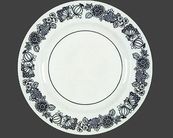 Grindley Manitou dinner plate. Retro tableware made in England. Sold individually.