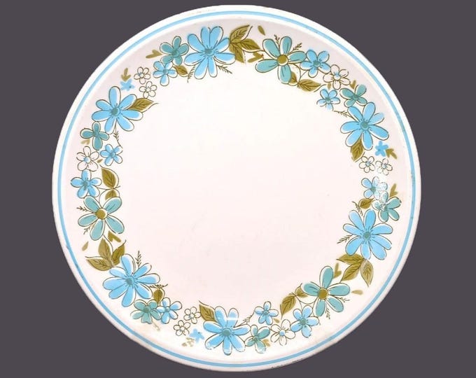 Mikasa Gigi D1575 round stoneware platter | service plate | chop plate. Cera-stone stoneware made in Japan. Flaws (see below).