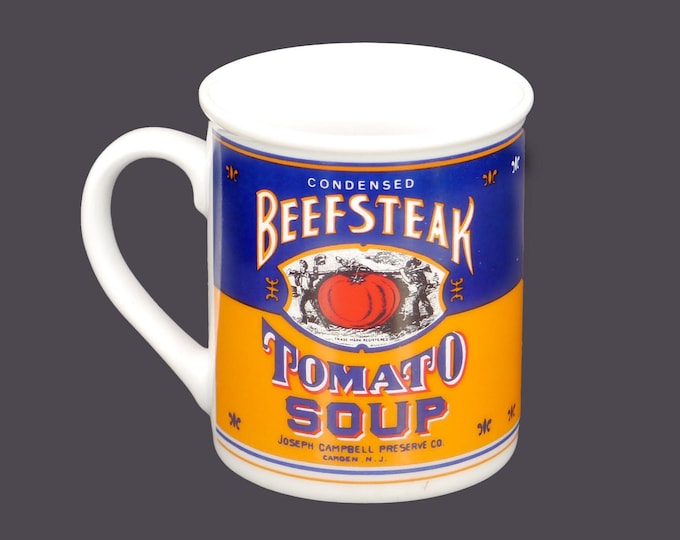 Campbell's Soup 125th Anniversary ceramic mug. Beefsteak Tomato Soup.