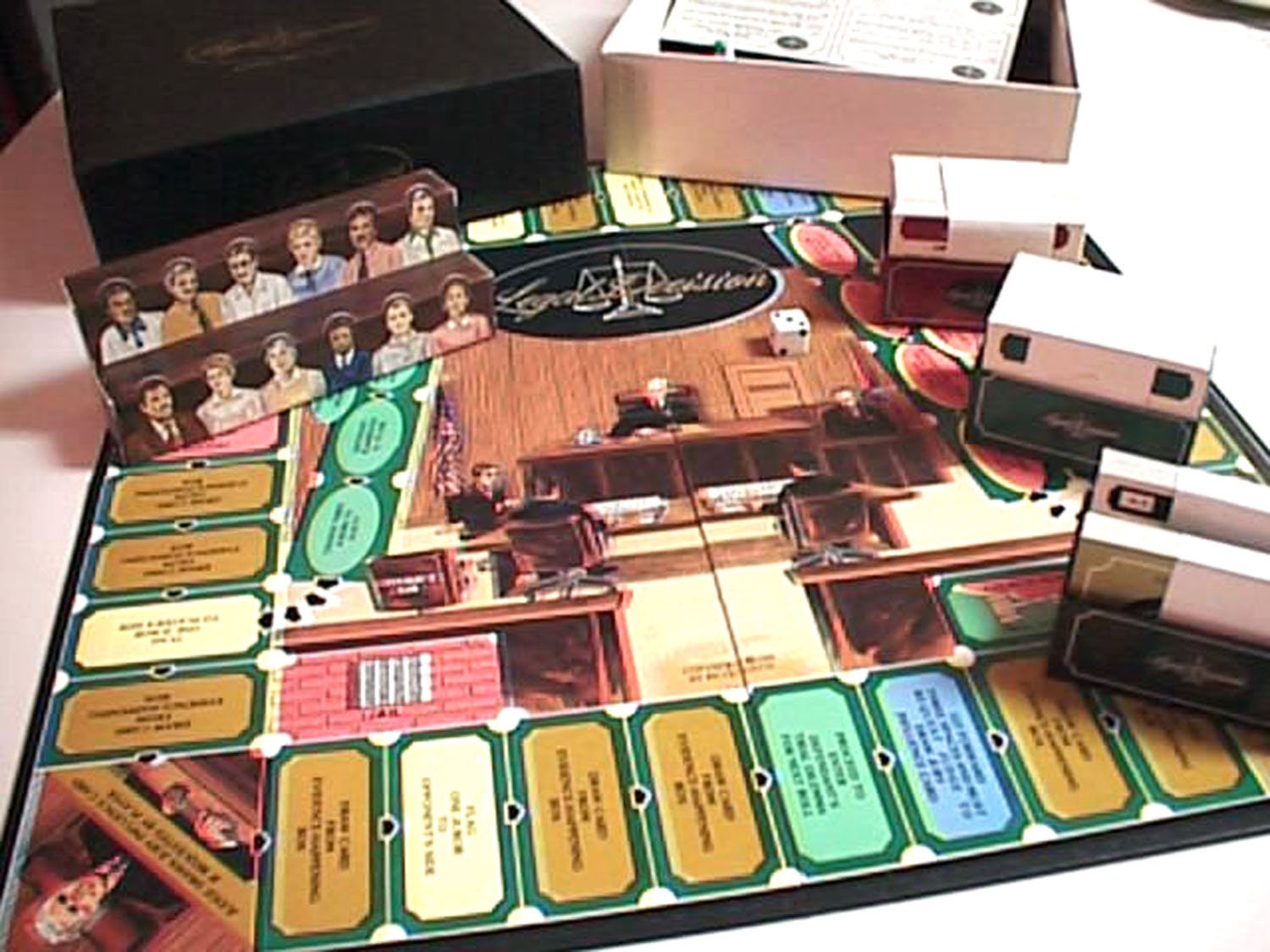 Legal Decision board game. Published Gatti Industries 1985. Made USA ...