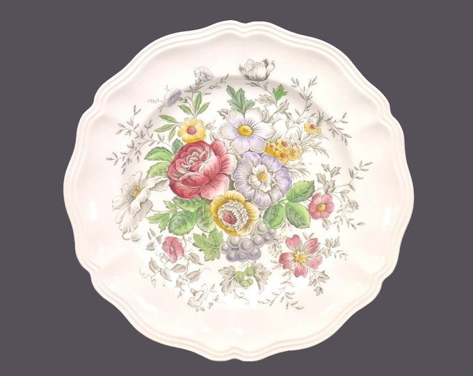 Vintage Royal Doulton Malvern D6197 salad plate made in England.