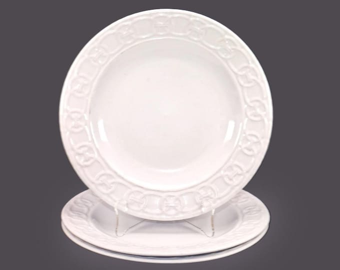 Pfaltzgraff Links | Cuisinart Links Chef's favorite all-white stoneware dinner plates. Choose quantity below.