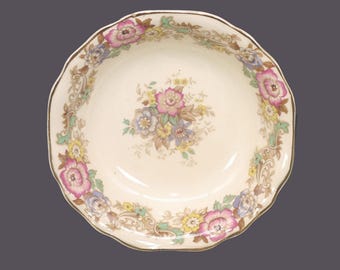 Antique art-nouveau period J&G Meakin Pilgrim fruit nappie, dessert bowl. SOL Sunshine ironstone made in England. Sold individually.