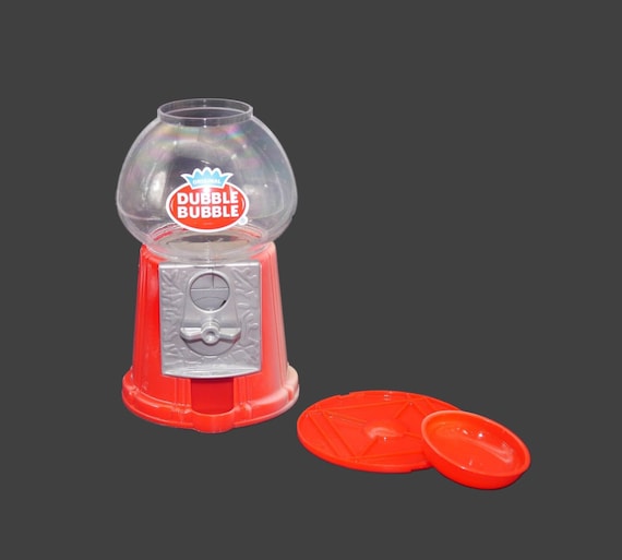 Máquina dispensadora de chicles/chicles de plástico Dubble Bubble