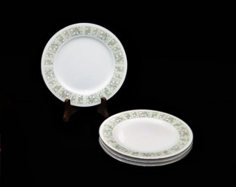 Set of Nitto Jasmine 2850 dinner plates made in Colombia. Choose quantity below.