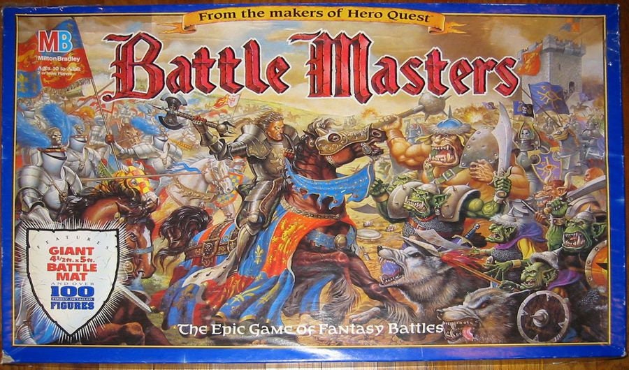 Battle Masters Board Game #4210 1992 ~ 1 BEASTMEN of Bale Replacement Figure 