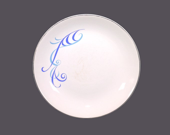 Royal Knight Sky Swirl luncheon plate made in England. Sold individually.