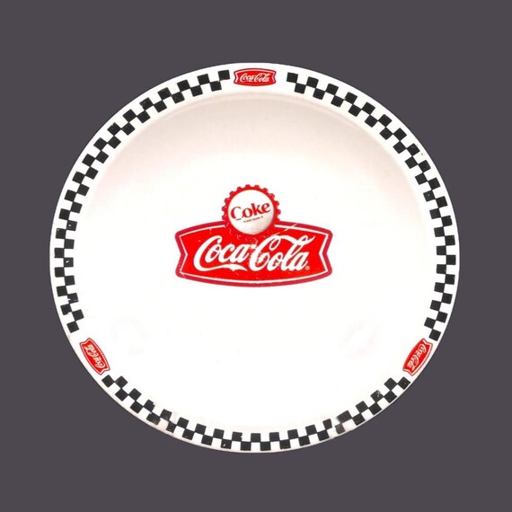 10枚 USAヴィンテージ コカコーラ ディナープレート & サラダプレート 10枚 USAヴィンテージ コカコーラ ディナープレート & サラダプレート