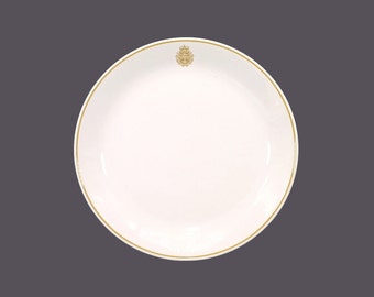 Vintage Royal Canadian Naval Air Service Plate: Syracuse China, Eagle & Crown