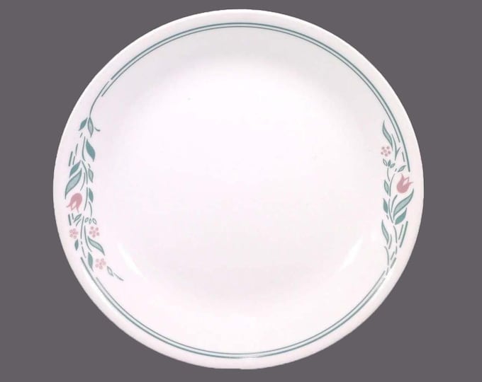 Vintage Corelle Corningware Rosemarie dinner plate made in USA.