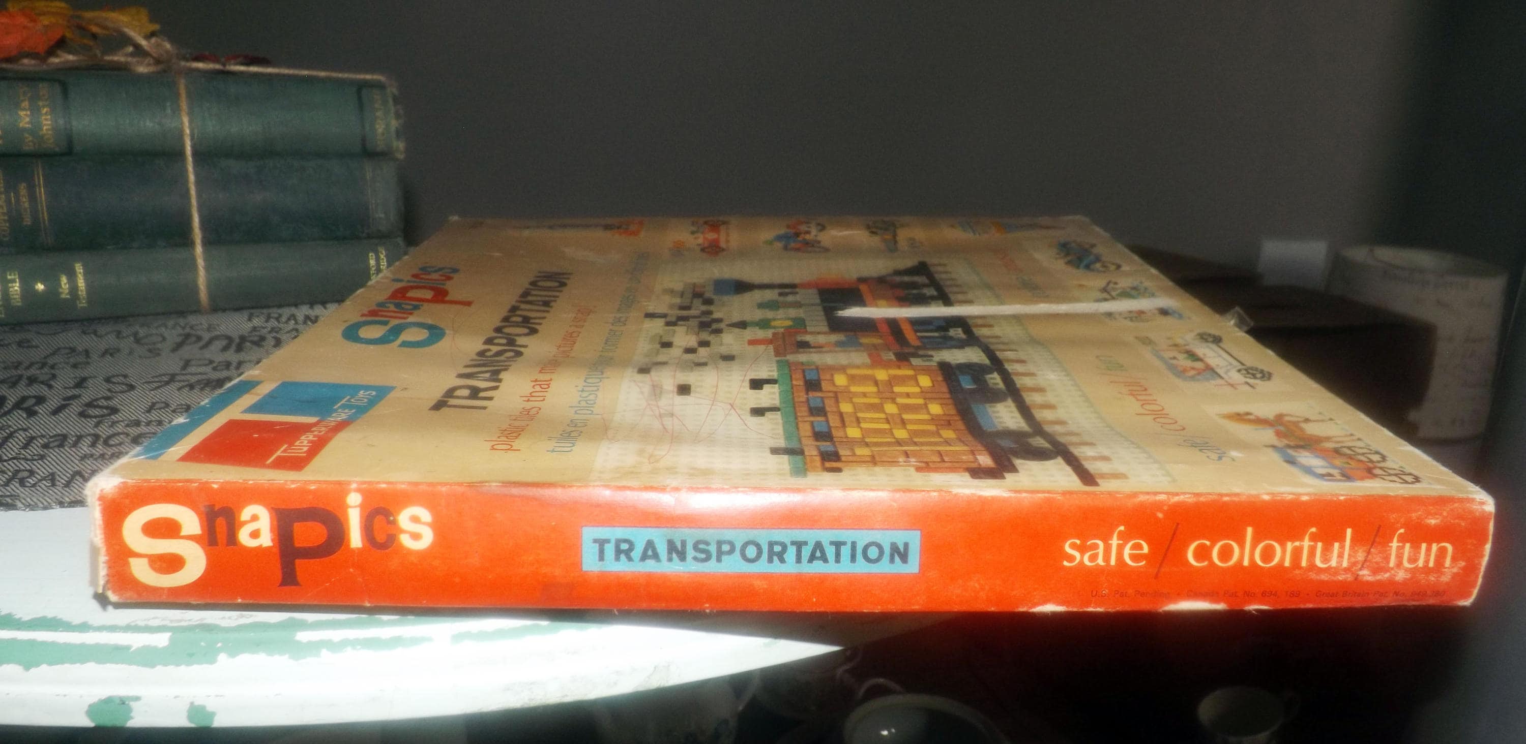 Vintage (1966) Tupperware Toys Tuppertoys Snapics Snapin