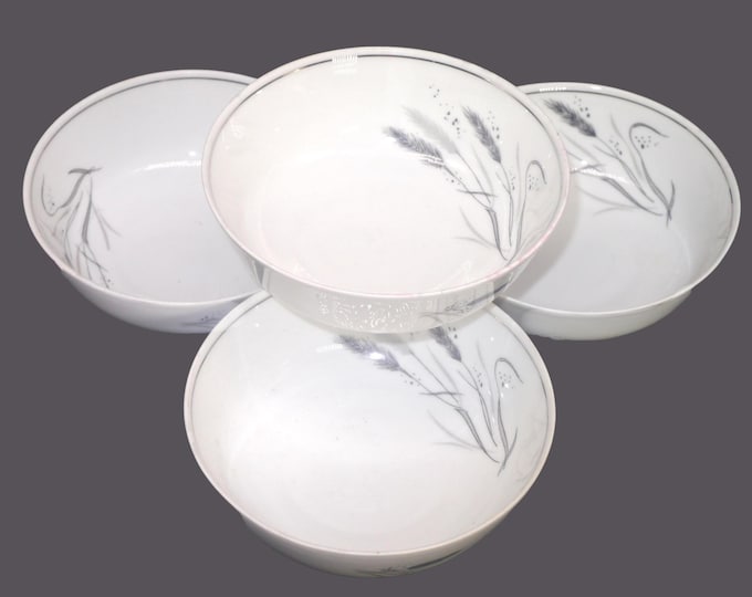 Vintage Easterling Kora, Ceres, Ceralia dessert bowls made in Germany. Silver wheat. Four bowls.